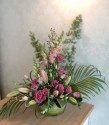 Modern front facing arrangement