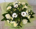 White Hand-tied Bouquet