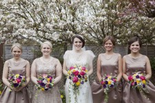 Brides Rose and calla teardrop Bouquet
