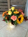 All round basket arrangement